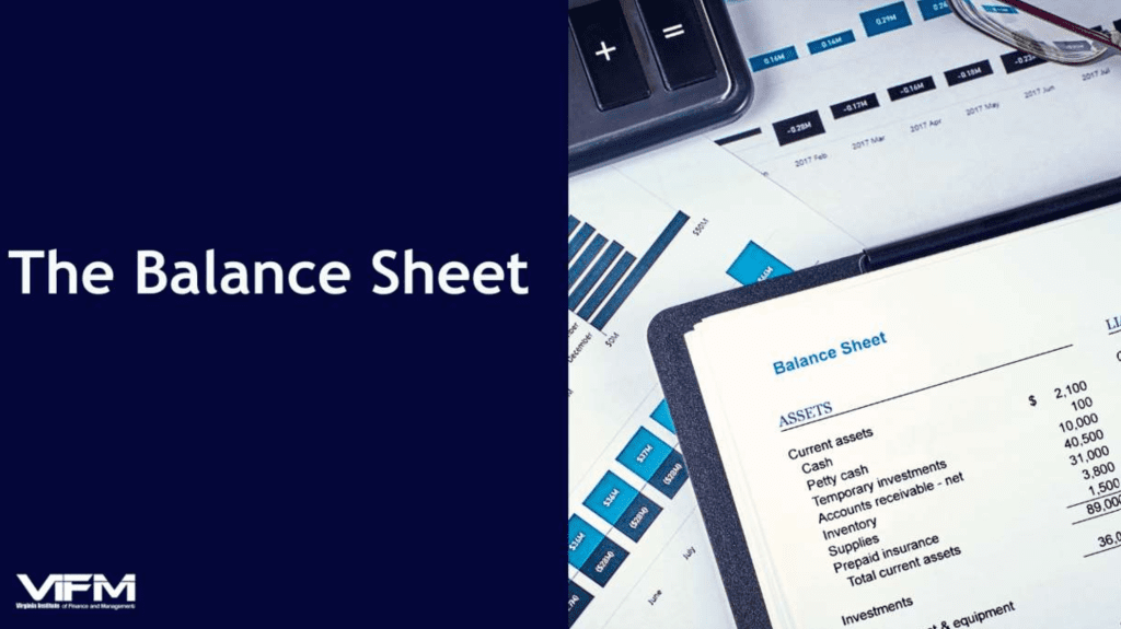 The Balance Sheet